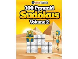 Livro Brain Trainer 100 Pyramid Sudokus Volume 2 de Brain Trainer (Inglês)