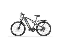Bicicleta Elétrica Bafang SHENGMILO 500W Bateria Embutida 48V 17 5Ah Bateria Removível 7 Velocidades 27 5 Pneus Masculino Feminino S26 Preto