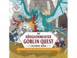 Livro Dungeonmeister Goblin Quest Coloring Book de Jef Aldrich e Jon Taylor (Inglês)