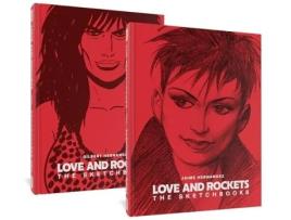 Livro Love And Rockets The Sketchbooks de Gilbert Hernandez e Jaime Hernandez (Inglês - Capa Dura)