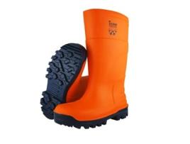 Bota de Trabalho Alto de Borracha Impermeável Laranja Thermo S5 Talla Eu 42 TECHNOBOOTS