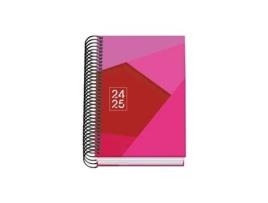 Agenda DOHE Tangram Basic Cor de Rosa 2024-2025