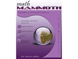 Livro Math Mammoth Grade 2 Answer Keys de Maria Miller (Inglês)