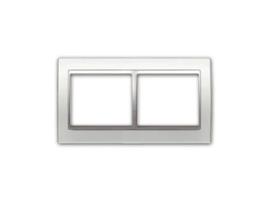 BJC Mega Moldura Branco Satinado 2 Elementos 22002 Bs