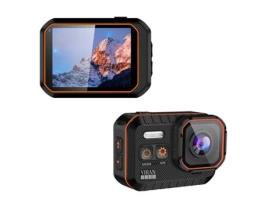 Máquinas Fotográficas Compactas de Desporto VIGA EUROPE Sc002 4K Uhd Wifi Zoom 4X Ip67 Laranja