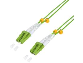 Cabo Patch de Fibra Óptica Logilink Lc Duplex Lc Duplex Om5 10 0 M LOGILINK PROFESSIONAL