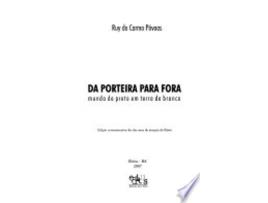 Livro DA PORTEIRA PARA FORA de POVOAS, RUY DO CARMO (Português do Brasil)