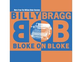 Billy Bragg Bloke On Bloke Vinil Laranja e Azul Edição Limitada Rsd 2024