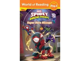 Livro World of Reading Spidey and His Amazing Friends Super Hero Hiccups de Disney Books (Inglês)