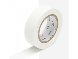 Fita Adesiva Monocromática Branco Fosco 1,5 cmx7 M YOUDOIT