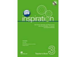 Livro new edition inspiration level 3 teacher's book & test cd & class audio cd pack de judy garton-sprenger,philip prowse (inglês)