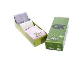 Meias de Mulher OX SOCKS Baixas Ox Aromas Multicor (Tamanho Único)