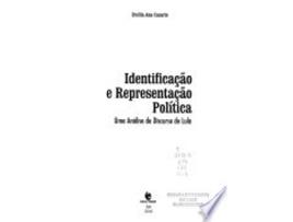 Livro Identificação e representação política : uma análise do discurso de Lula. de CAZARIN (Português do Brasil)