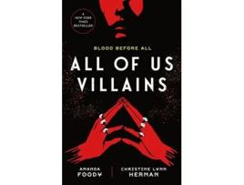 Livro All of Us Villains de Amanda Foody e C L Herman (Inglês)