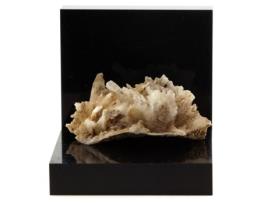 Aragonite Pedra Natural Da França Corsavy Pirineus Orientais Cristal Formado a Partir de Carbonato de Cálcio Branco a Incolor 76 6 TRENDYFLAIR