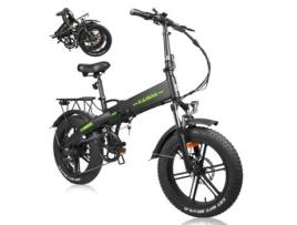 Bicicleta Elétrica KAISDA K2M 20 13Ah Preto