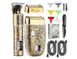 Aparador Multifunções Barba e Cabelo TRUMSEN 962 Dourado