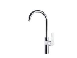 Torneira de Cozinha de Comando Único com Bico Alto Cromado com Sistema S2 de Economia de Água Série Ypsilon Plus RAMON SOLER