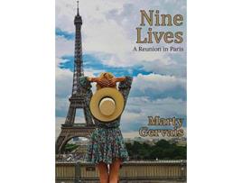 Livro Nine Lives A Reunion in Paris de Marty Gervais (Inglês)