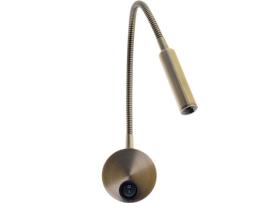 Aplique Madrazo 1X3W Led 150Lm 4000K 25 Oxidado FERRIMEX