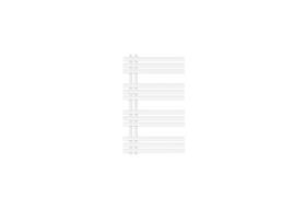 Radiador de Toalha de Banheiro 60X100 Cm Design de Painel de Fogão Aquecedor Branco LUXEBATH