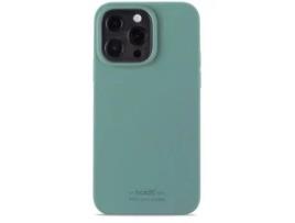 Capa para iPhone 13 Pro HOLDIT Silicone Verde