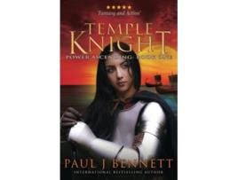 Livro Temple Knight An Epic Fantasy Novel Power Ascending de Paul J Bennett (Inglês)