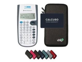 Calcuso Pacote Básico Cinza Escuro com Calculadora Ti-30Xb Multiview TEXAS INSTRUMENTS
