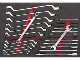 Conjunto de chaves duplas VIGOR V6808 6 X 7 - 30 X 32 Número de ferramentas: 24