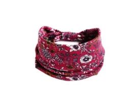 Fitas para a Cabeça Bohemian Wide Cotton Stretch Headbands Women Headwrap Turban Headwear XIMU