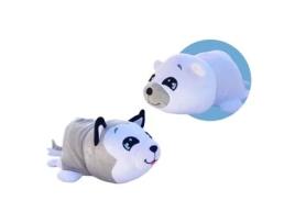 GIRA LOCOS Peluche Urso / Husky