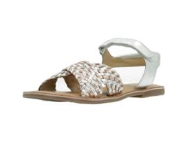 Sapatos de Criança MOD 8 Canibraid Pele Prateado (34)