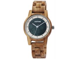 Relógio RAPTOR Mulher com Bracelete em Madeira