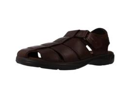 Sapatos de Homem FLUCHOS Pele Castanho (39)