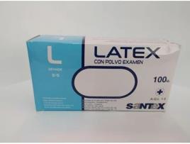 Luva Latex com Pó com 100 XL