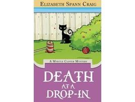 Livro Death at a DropIn Myrtle Clover Cozy Mystery de Elizabeth Spann Craig (Inglês - Capa Dura)