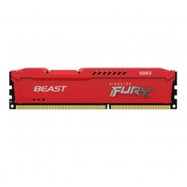 4GB 1600MHZ DDR3 CL10 DIMM FURY Beast Red