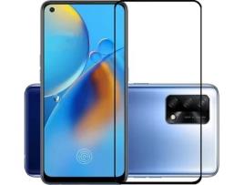 Película Vidro Temperado Oppo A54 5G Phoneshield 9H Total Preto
