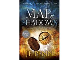 Livro Map of Shadows Large Print Mapwalkers de JF Penn (Inglês)