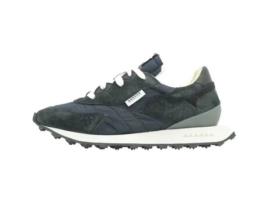 Sapatos de Homem RUN OF Kripto Tecido Preto (44)
