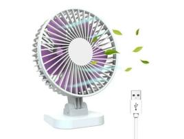 Ventoinha Portátil KARMADALE Small Desk 40° Branco