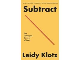 Livro Subtract de Leidy Klotz (Inglês)