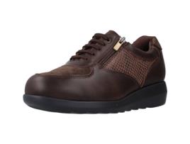 Sapatos de Mulher PINOSOS Tecido Castanho (39)