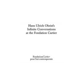 Livro hans ulrich obrist, infinite conversations de hans ulrich obrist (inglês)