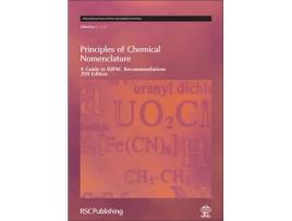 Livro principles of chemical nomenclature de edited by jeff leigh (inglês)