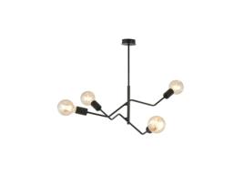 Candeeiro de Teto Frix Aço Preto 66X53X66 Cm EPIKASA