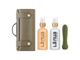 Kit de Viagem Relaxante LÁ NUA HONEY VANILLA BUNDLE (Verde - 100 ml)