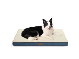 Cama Perro Ortopédica Azul Colchón Lavable Con Espuma 51X76X76 Cm GNCPETS