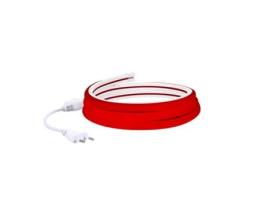 Fita Neon Led 7.5 W/M Regulável 220V Ac 120 Led/M Semicircular 180º Vermelha Ip67 À Medida Corte a Cada 100 Cm