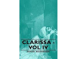 Livro Clarissa Vol IV de Samuel Richardson (Inglês)